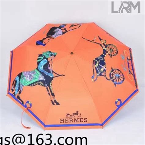 hermes umbrella|hermes umbrella orange.